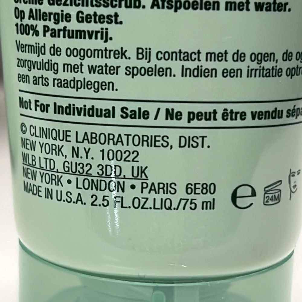 Clinique 7-day scrub cream 2.5 fl. oz. - Picture 3 of 3